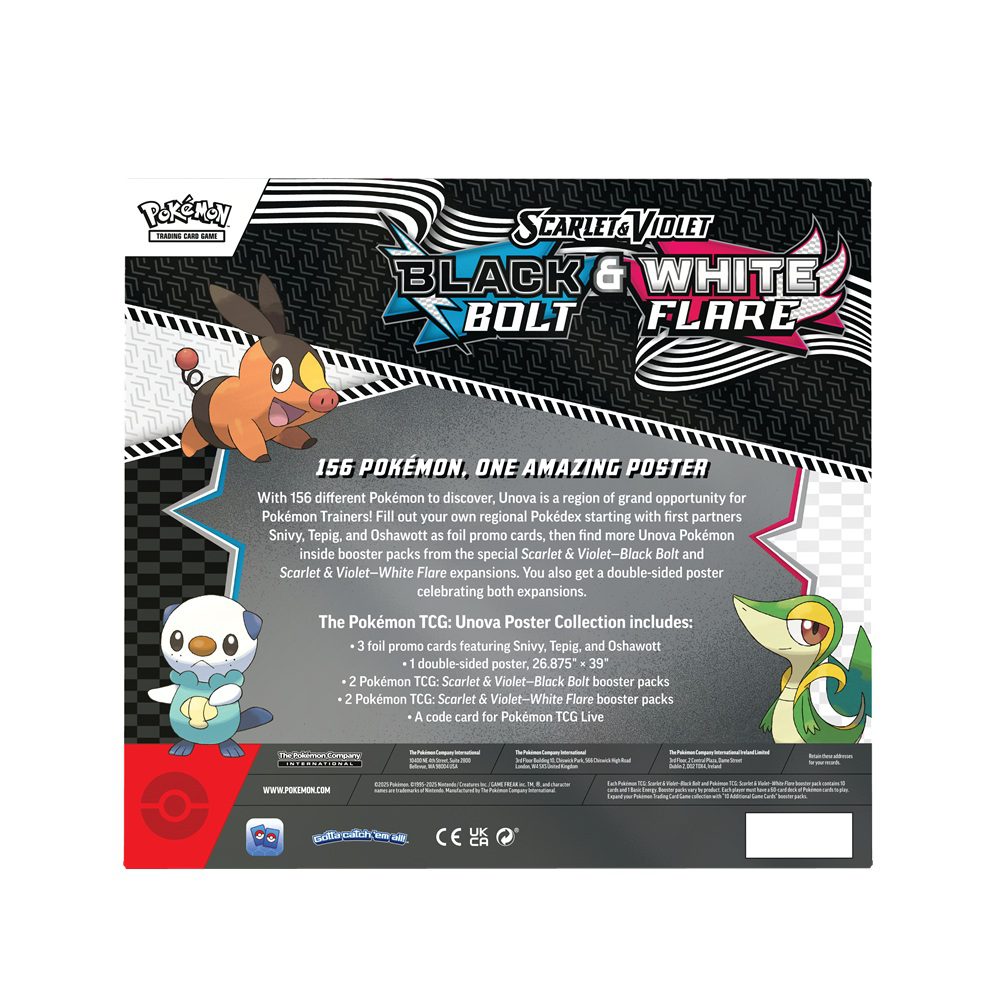 Black Bolt & White Flare: Unova Poster Collection