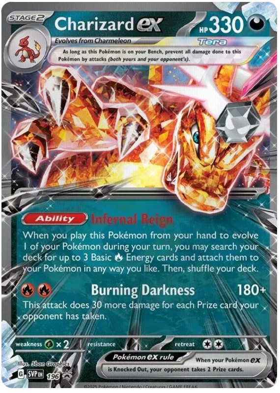#SVP196 Charizard Ex Overzised 3d