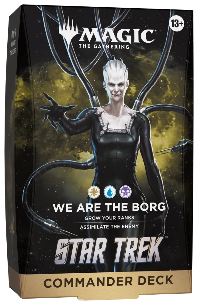 PRE-ORDER Magic the Gathering Star Trek Commander Deck We are the Borg