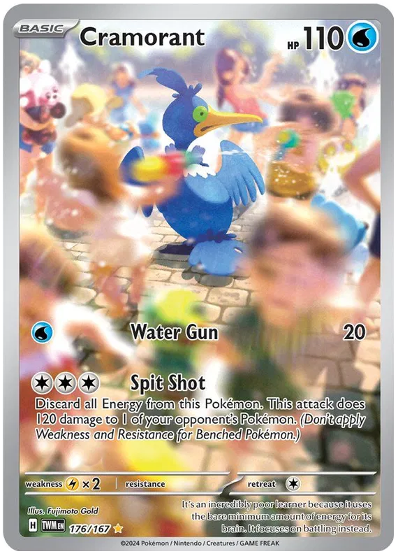 #176 Cramorant Full Art