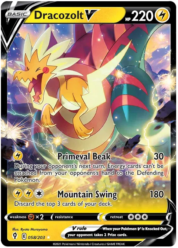 Dracozolt V Full Art