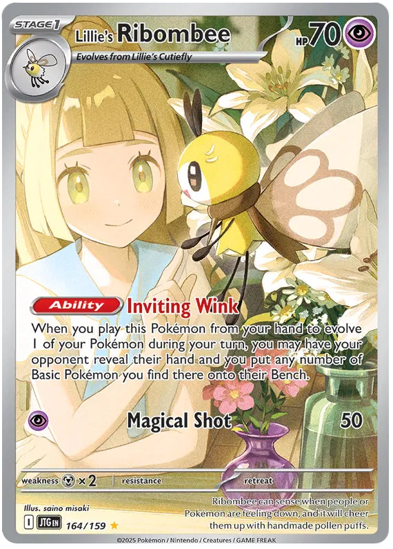#164 Lillie's Ribombee Full Art