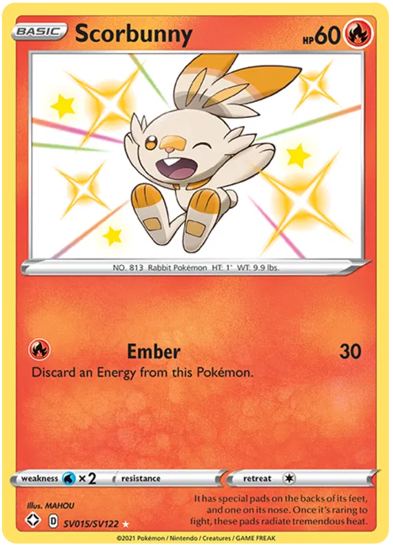 #SV015 Scorbunny Holo