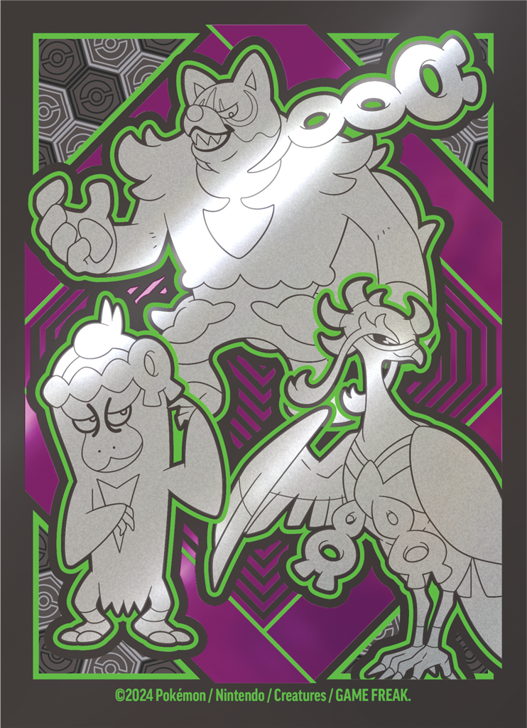 Shrouded Fable Elite Trainer Box met Pecharunt ex, Okidogi, Munkidori, en Fezandipiti