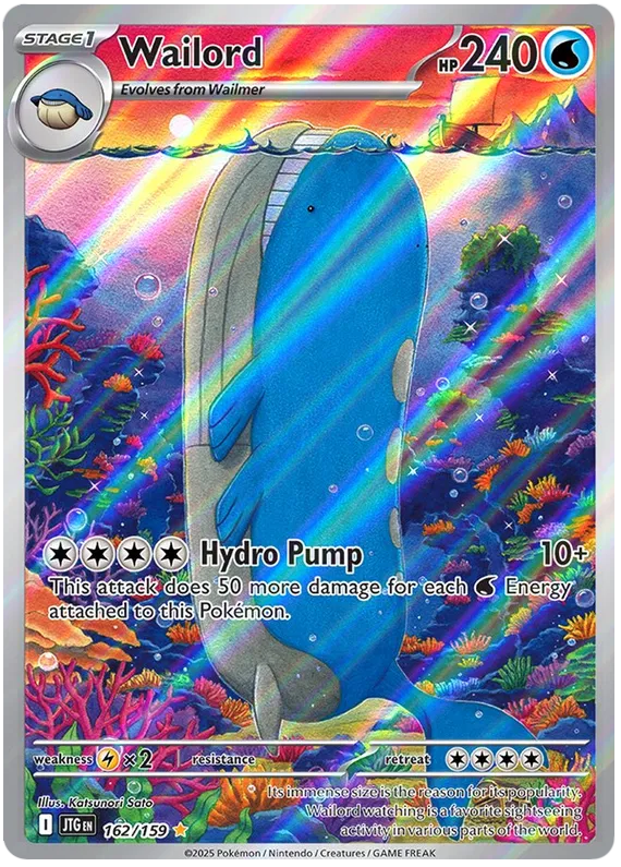 #162 Wailord Full Art