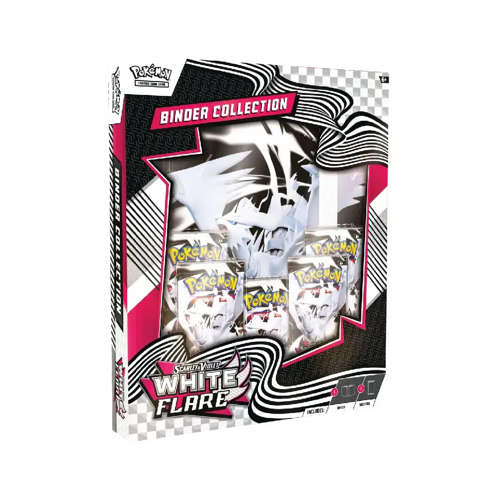 White Flare Binder Collection