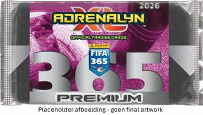 Panini Adrenalyn XL FIFA 365 25/26 Premium Pack voetbalkaarten verpakking