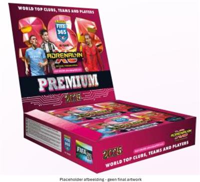 Panini Adrenalyn XL FIFA365 25/26 Premium Booster Box met voetbalkaarten