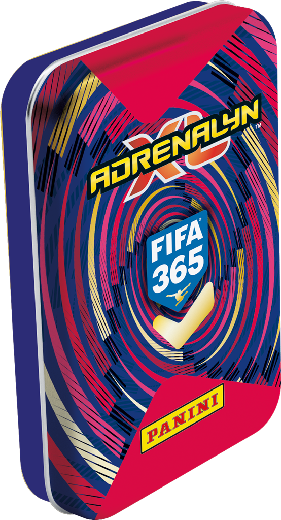 Adrenalyn XL FIFA365 26/27 Pocket Tin metalen opbergblik voor voetbaltrading cards - detailfoto