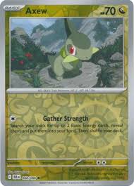 Axew Reverse Holo kaart nummer 068 uit de Pokémon Black Bolt set