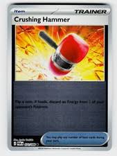 Crushing Hammer Reverse Holo #071 losse kaart uit de Perfect Order Pokemon set
