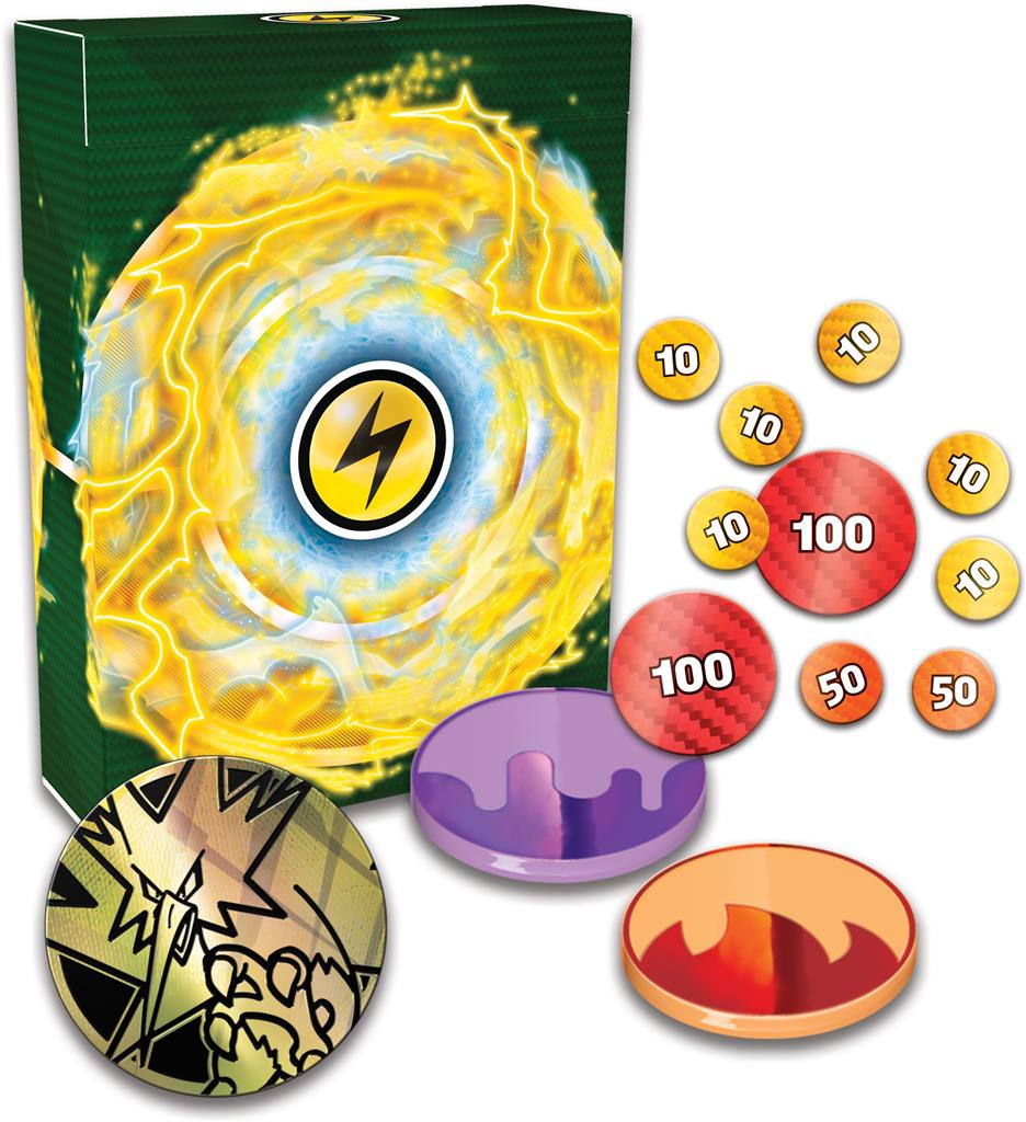 Pokémon Deluxe ex Battle Decks Ninetales & Zapdos – compleet kaarten deck met Zapdos ex, Ninetales ex, munt en accessoires