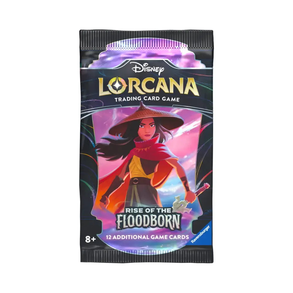 Lorcana Rise of the Floodborn booster – Disney TCG pakje met Beast, Hercules, Cinderella, Snow White en andere sprookjeshelden.