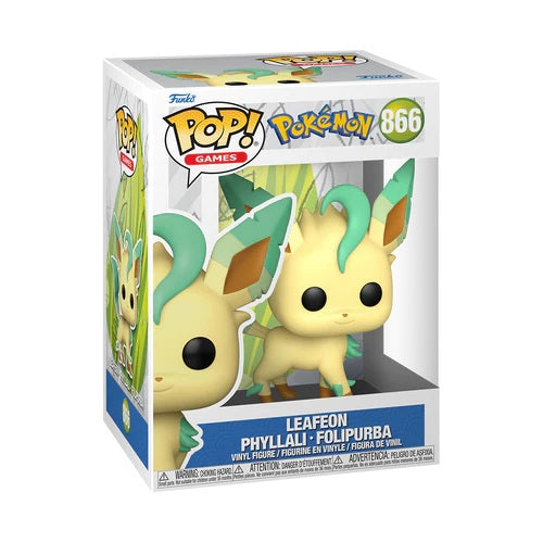 Funko Pop! Leafeon Pokémon figurine groen beige oranje