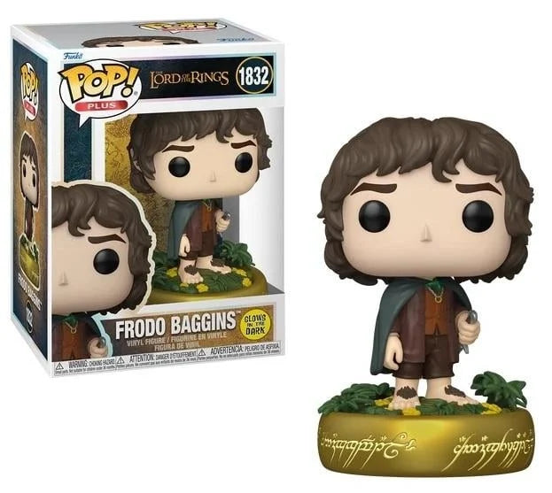 Funko Pop Lord of the Rings Glow in the Dark Frodo 1832 vinyl figurine with Sting and the ring