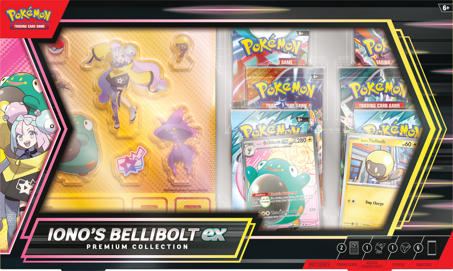 Iono’s Bellibolt ex Premium Collection Box pre-order – Pokémon kaarten kopen