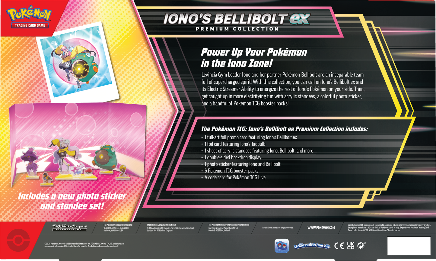 Iono’s Bellibolt ex Premium Collection Box pre-order – Pokémon kaarten kopen