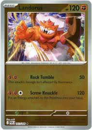 Landorus #041 Reverse Holo Pokémon kaart uit de Perfect Order set