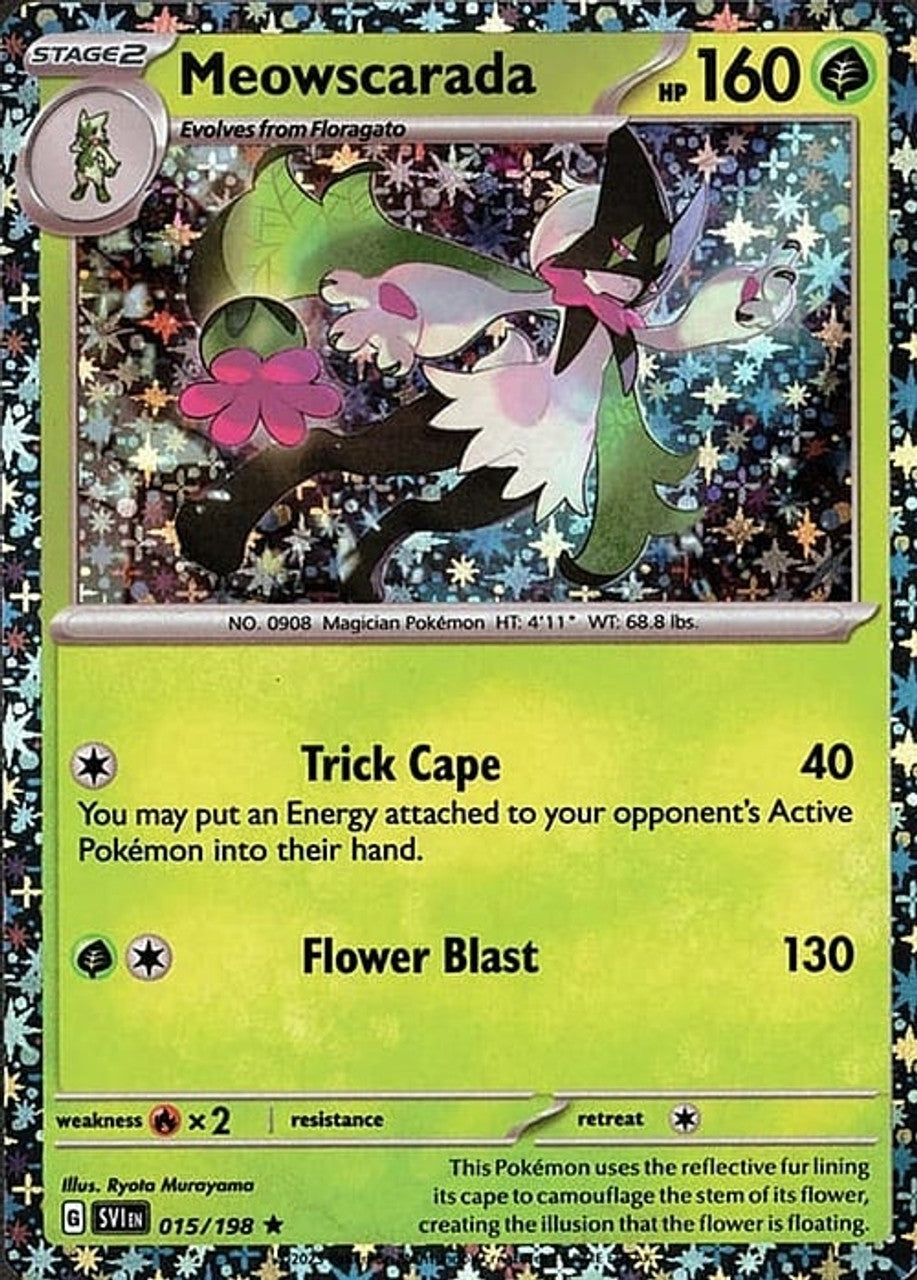 Meowscarada Galaxy Holo