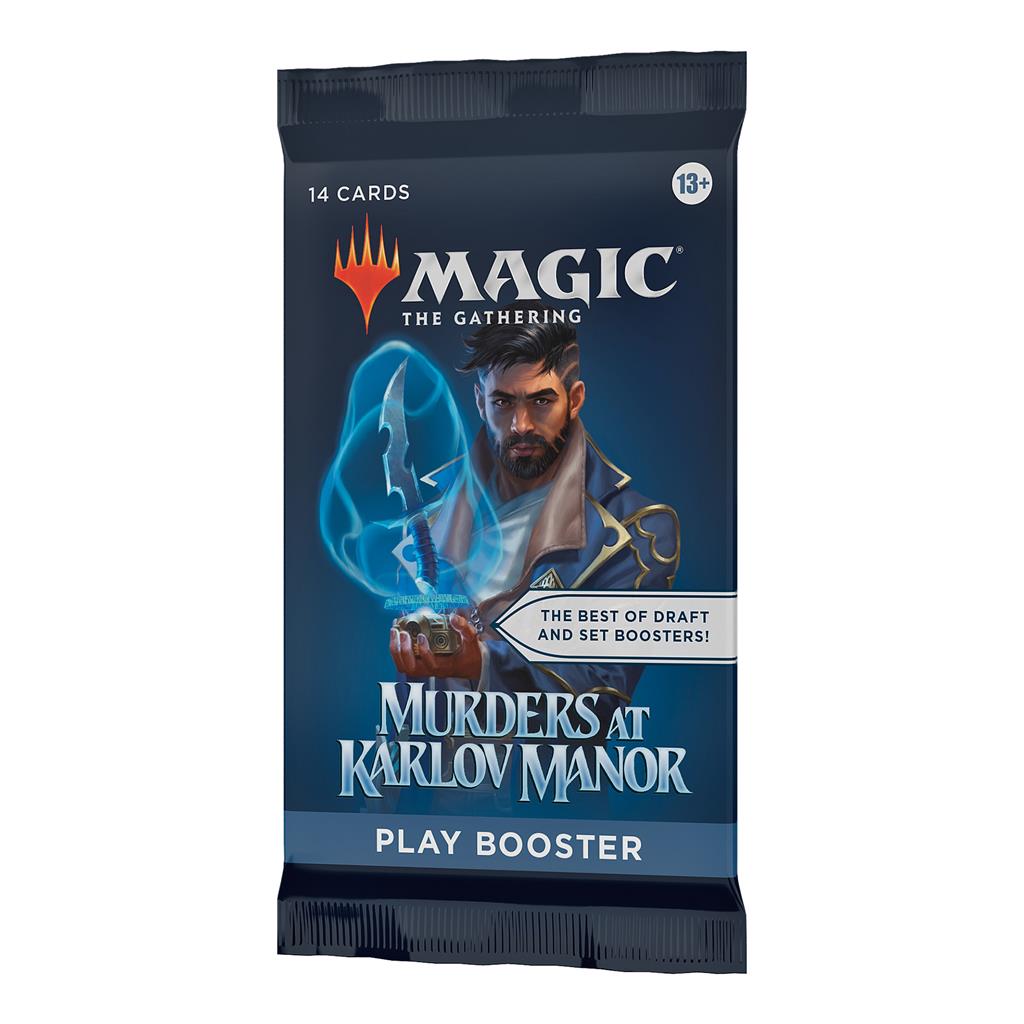 Murders at Karlov Manor boosterpack van Magic the Gathering kaartspel met verzamelkaarten van Wizards of the Coast
