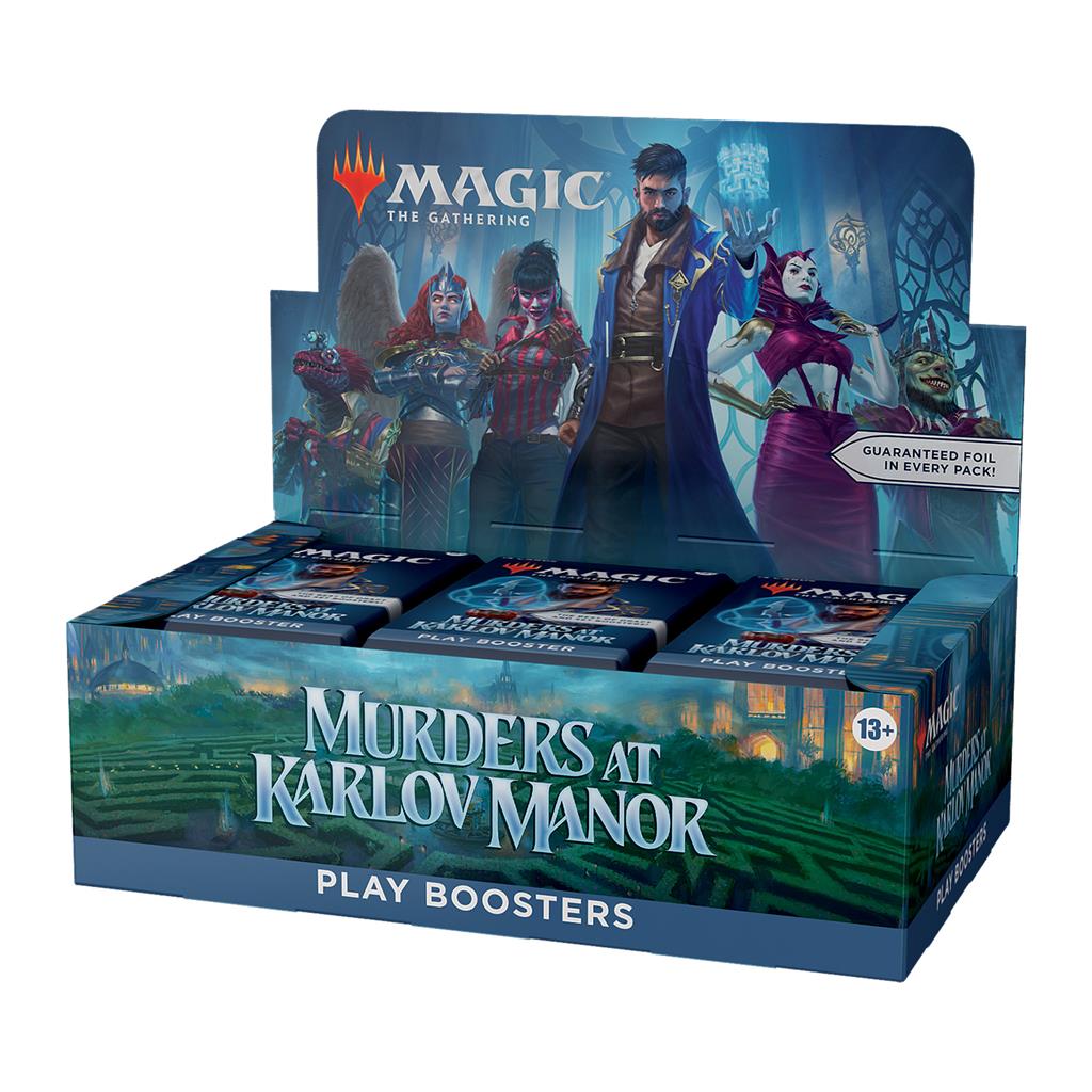 Murders at Karlov Manor boosterpack van Magic the Gathering kaartspel met verzamelkaarten van Wizards of the Coast