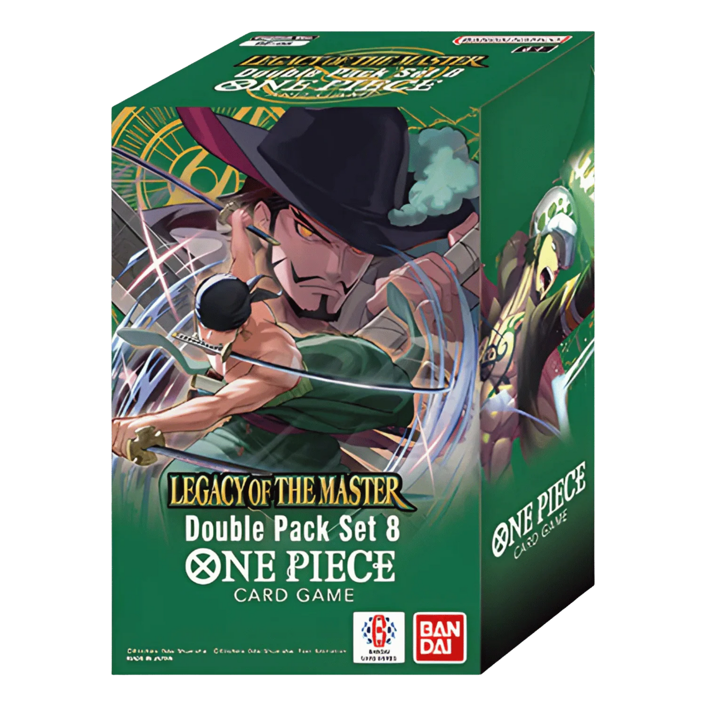 One Piece Double Pack Set Vol. 8 OP-12 Legacy of the Master met 2 boosterpacks en exclusieve DON!! card