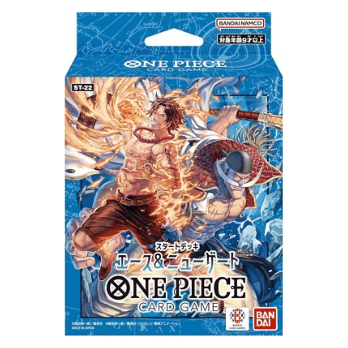 One Piece Starter Deck ST-22 Ace & Newgate met 51 kaarten en bonus pack
