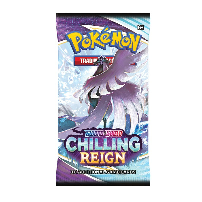 Pokémon Chilling Reign booster pack met kans op Snorlax, rainbow cards en Galarian legendaries