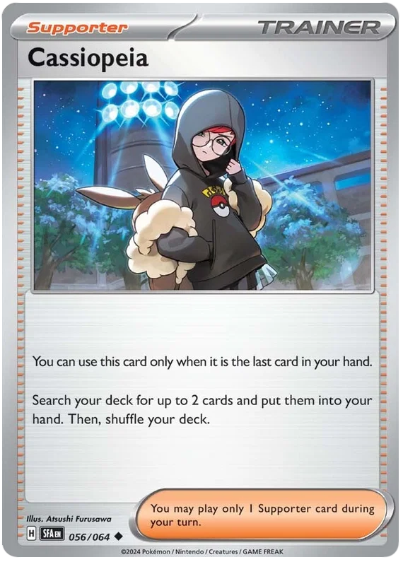 Pokémon Cassiopeia common kaart #056 uit de Shrouded Fable set