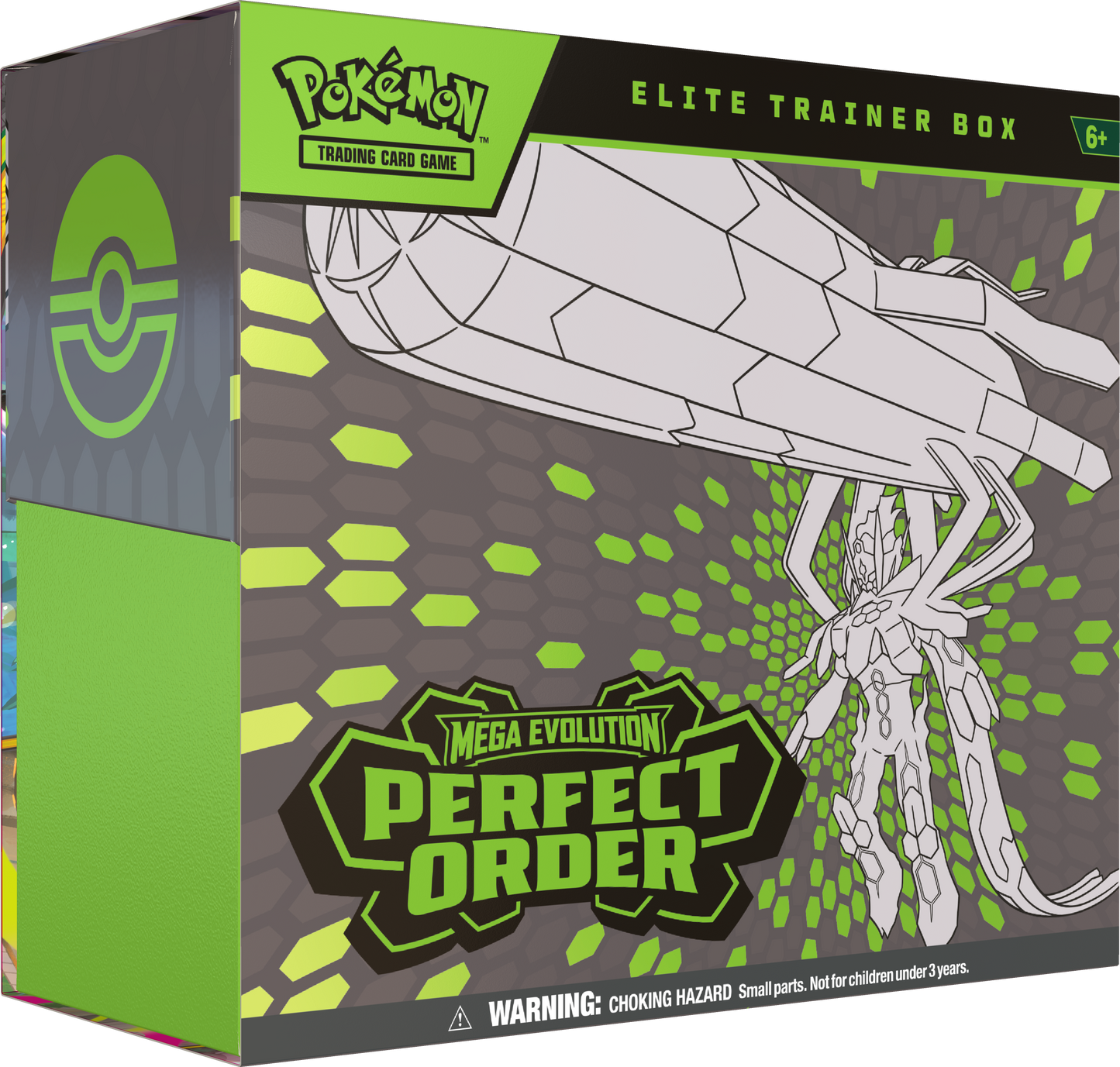 Pokémon TCG Perfect Order Elite Trainer Box voorkant geseald inclusief 9 booster packs