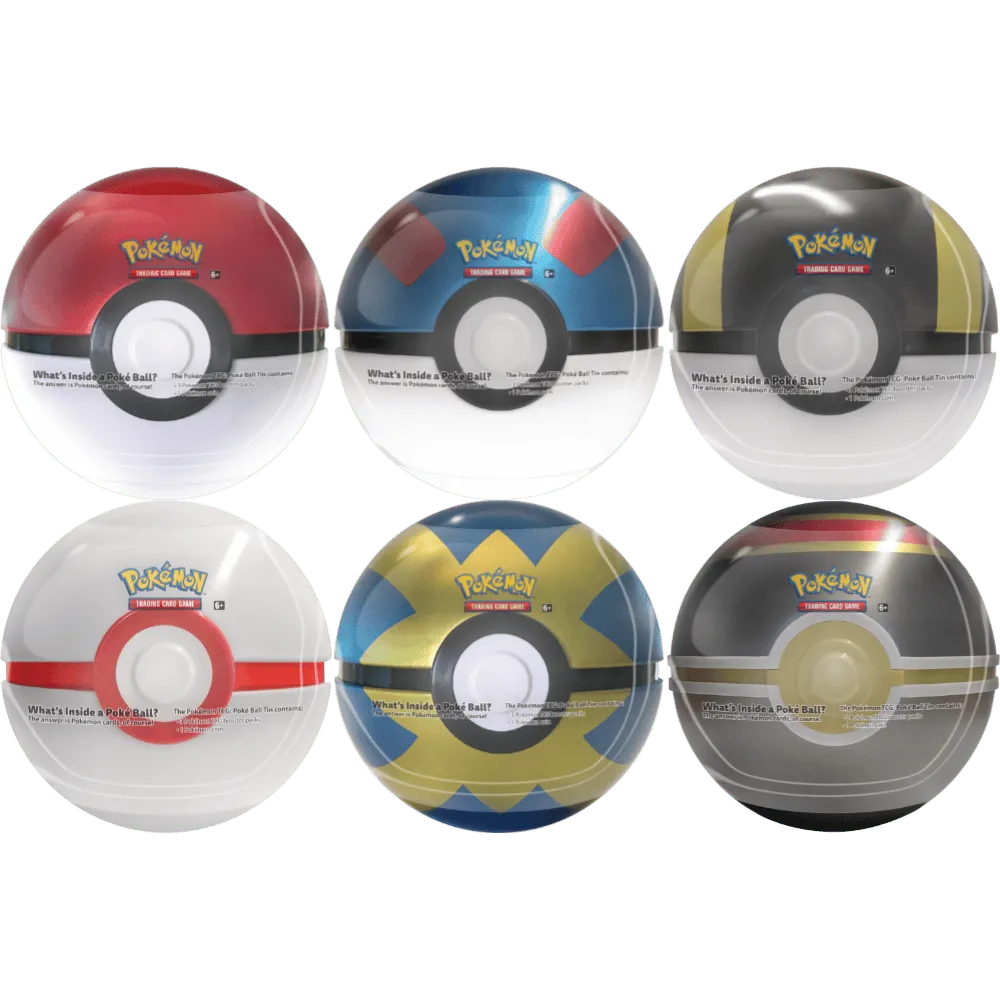Pokémon Poké Ball Tin – Best of 2021 met booster packs en munt