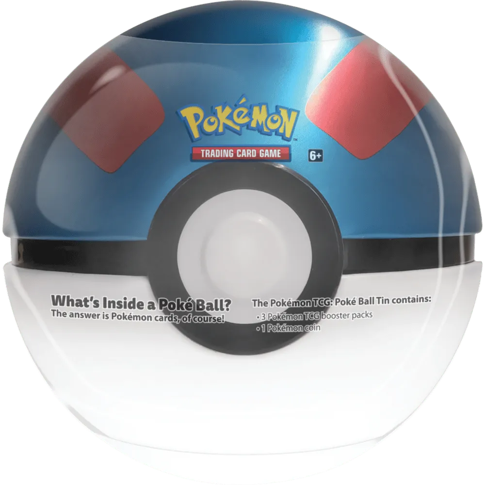 Pokémon Poké Ball Tin – Best of 2021 met booster packs en munt