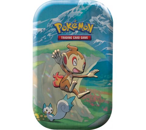 Pokémon Sinnoh Stars Mini Tin met booster packs en munt
