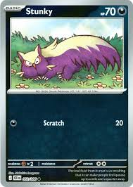Stunky Reverse Holo kaart #053 uit de Pokémon set Chaos Rising