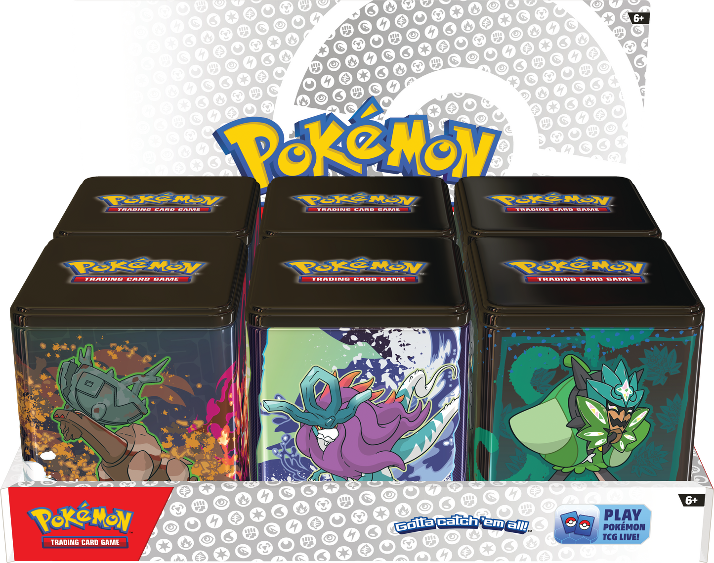 Pokémon TCG Stacking Tin 2025 pre-order nieuwe kaarten