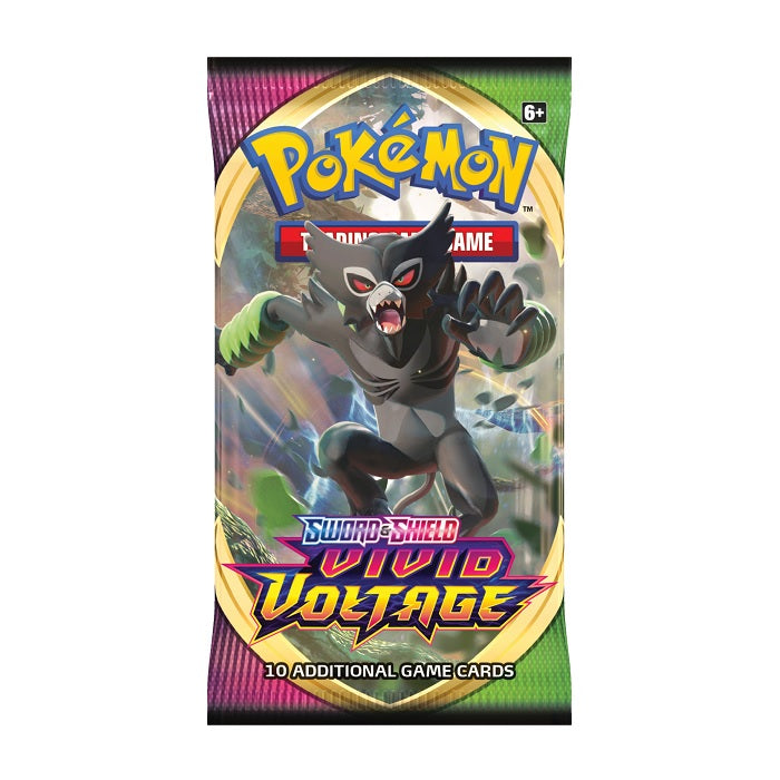 Pokémon Vivid Voltage boosterpack met Pikachu en Celebi artwork