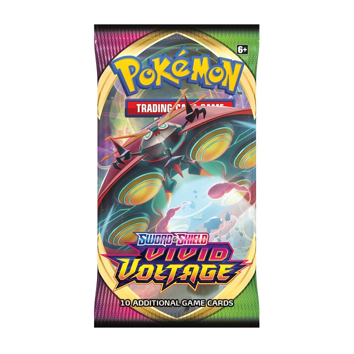 Pokémon Vivid Voltage boosterpack met Pikachu en Celebi artwork
