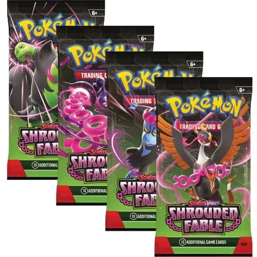 Pokémon Scarlet & Violet Shrouded Fable losse boosterpack met 10 kaarten