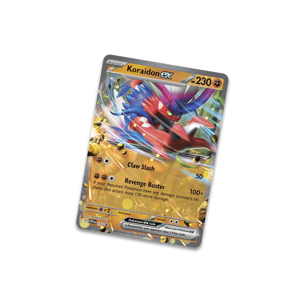 Pokémon Slashing Legends EX Tin Zacian of Koraidon pre-order