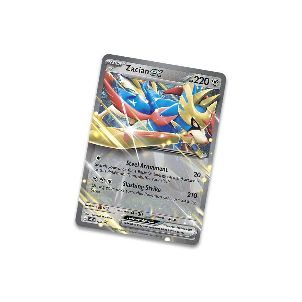 Pokémon Slashing Legends EX Tin Zacian of Koraidon pre-order