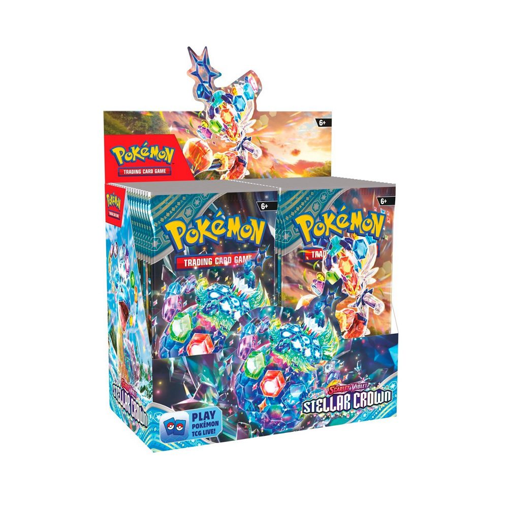 Stellar Crown Booster Box sealed met 36 boosterpacks