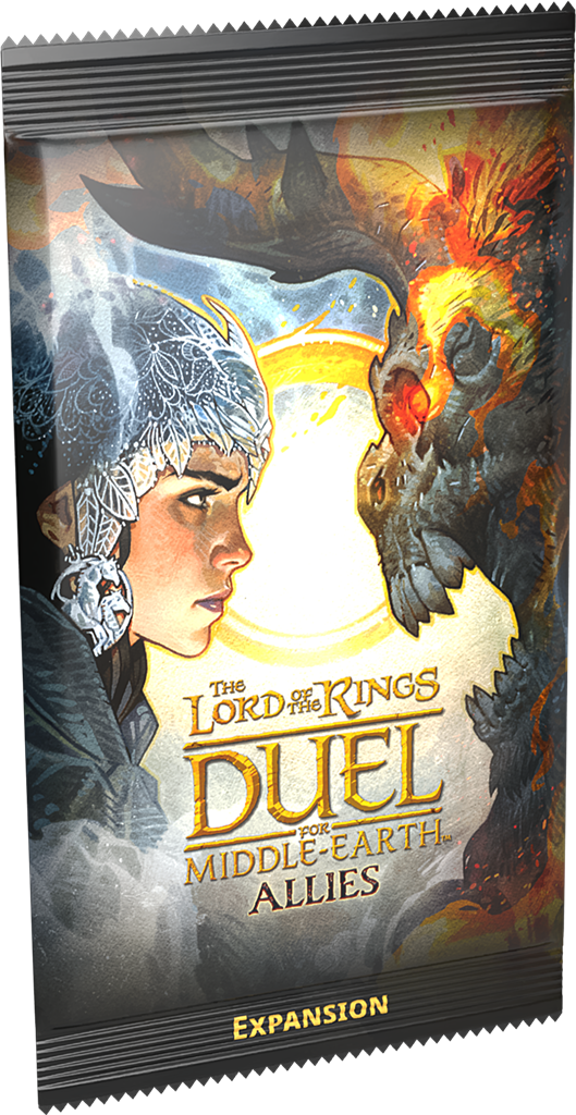 The Lord of the Rings Duel for Middle earth Allies Expansion bordspel uitbreiding verpakking