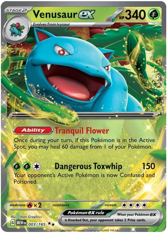 #003 Venusaur Ex Double Rare
