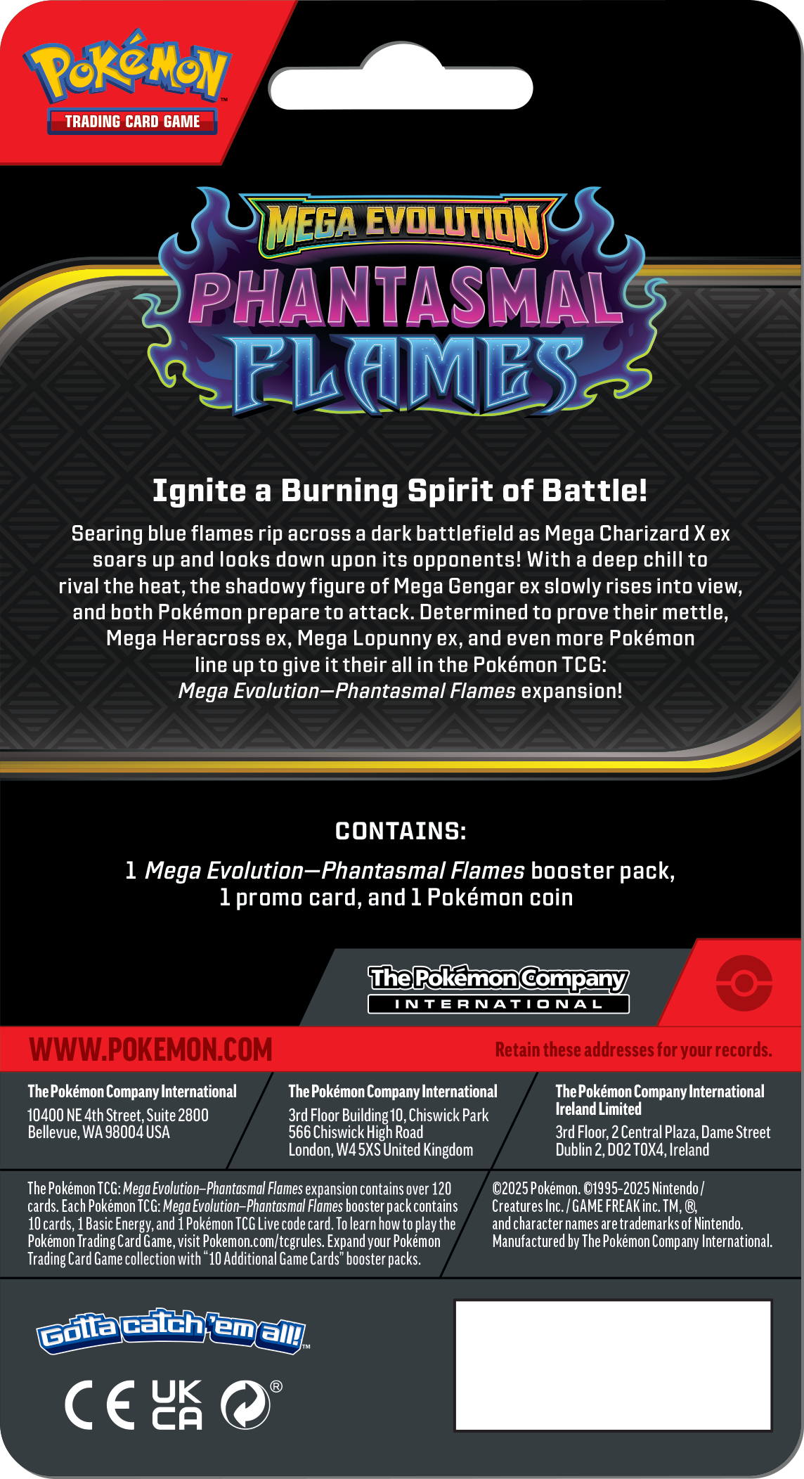 Phantasmal Flames 1-Pack Checklane Whimsicott met promo kaart en boosterpack