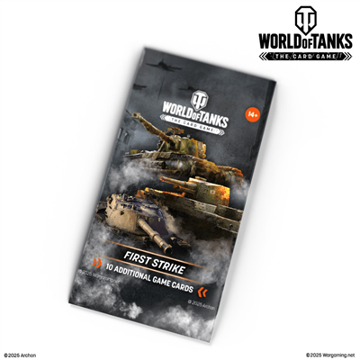 World of Tanks TCG First Strike booster pack met 10 kaarten