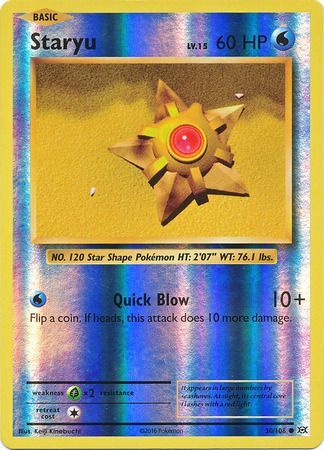 #030 Staryu Reverse Holo