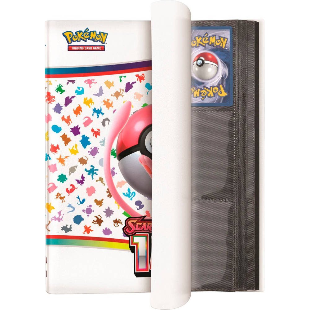 Ontdek de magie van Pokémon met de Scarlet & Violet 151 Binder Collection. Deze verzamelmap bevat ruimte voor 360 Pokémon TCG-kaarten en wordt geleverd met 4 bijpassende booster packs voor nog meer verzamelplezier!