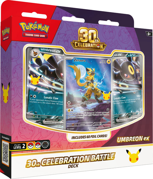 Pokémon: 30th Celebration Umbreon Ex Battle Deck