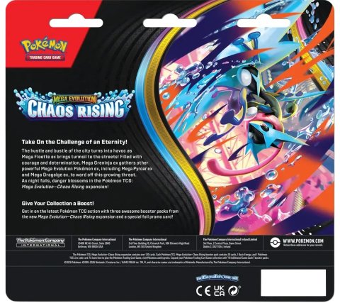Chaos Rising 3-pack  Blister - Charmeleon