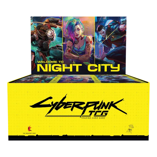 PRE-ORDER: Cyberpunk: Welcome to Night City: Booster box display 24 st.